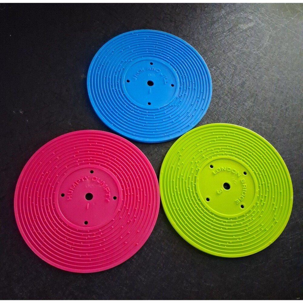 Vintage Fisher Price Plastic Toy Records